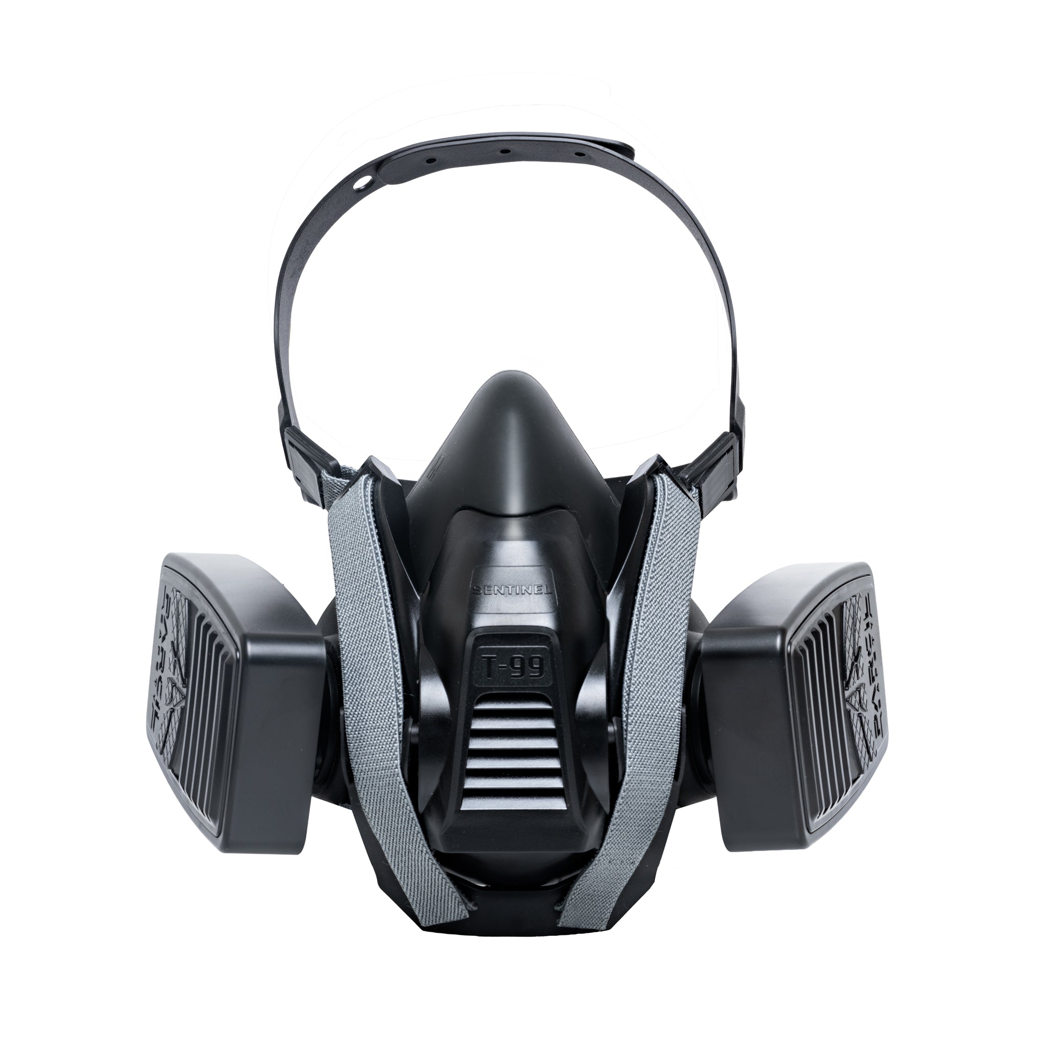 T-99 Sentinel Tactical Half Face Respirator with T-P-3 Low-Profile Cartridges