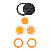 Full Face Respirator Replacement Dual-Filter Seal Kit and Voice Diaphragm