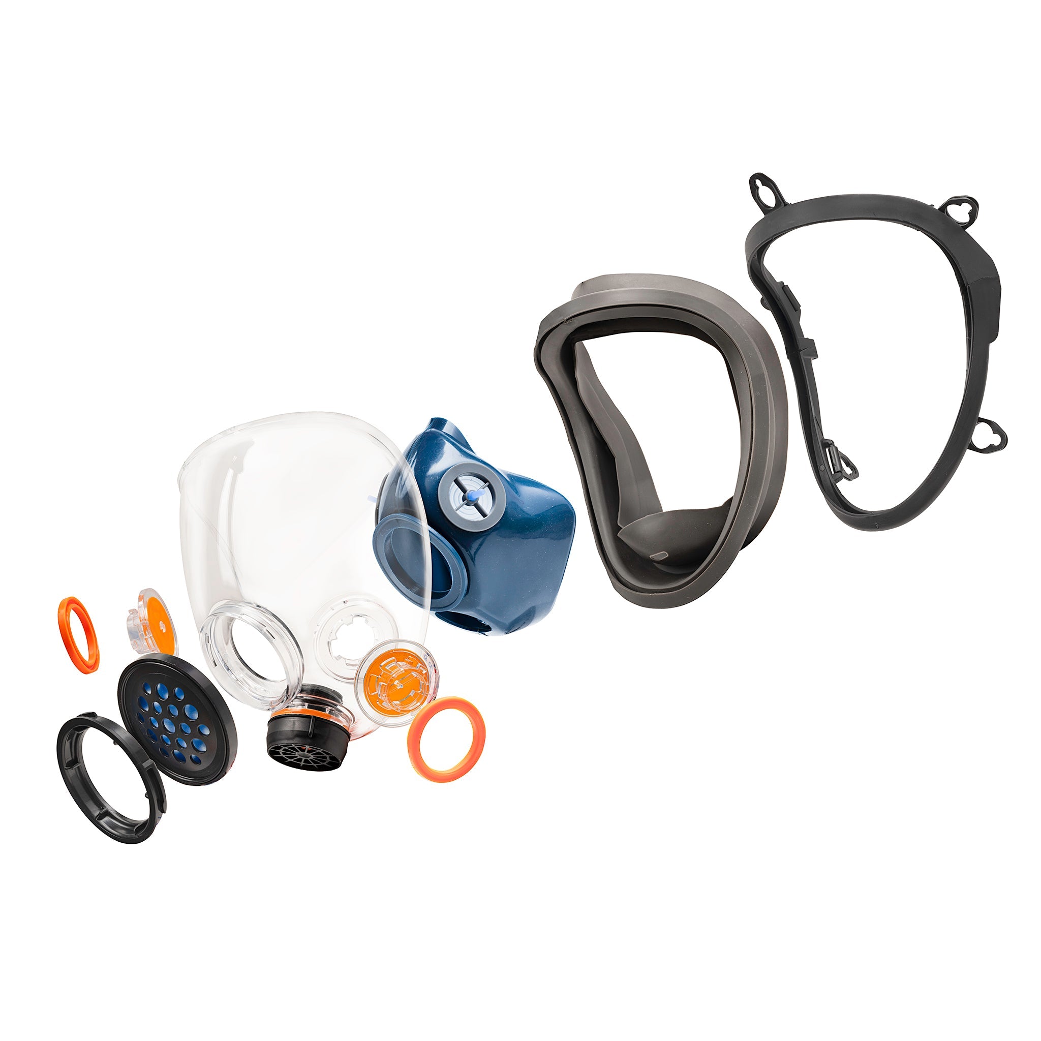 Full Face Respirator Replacement Face Shield and Exhaust Valve