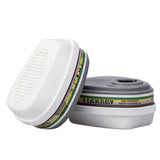 MaxPro P-3-O Filter Cartridge Bayonet ABEK1P3 Filter Set - 2 -Pack - Fits all Bayonet-Style Respirators