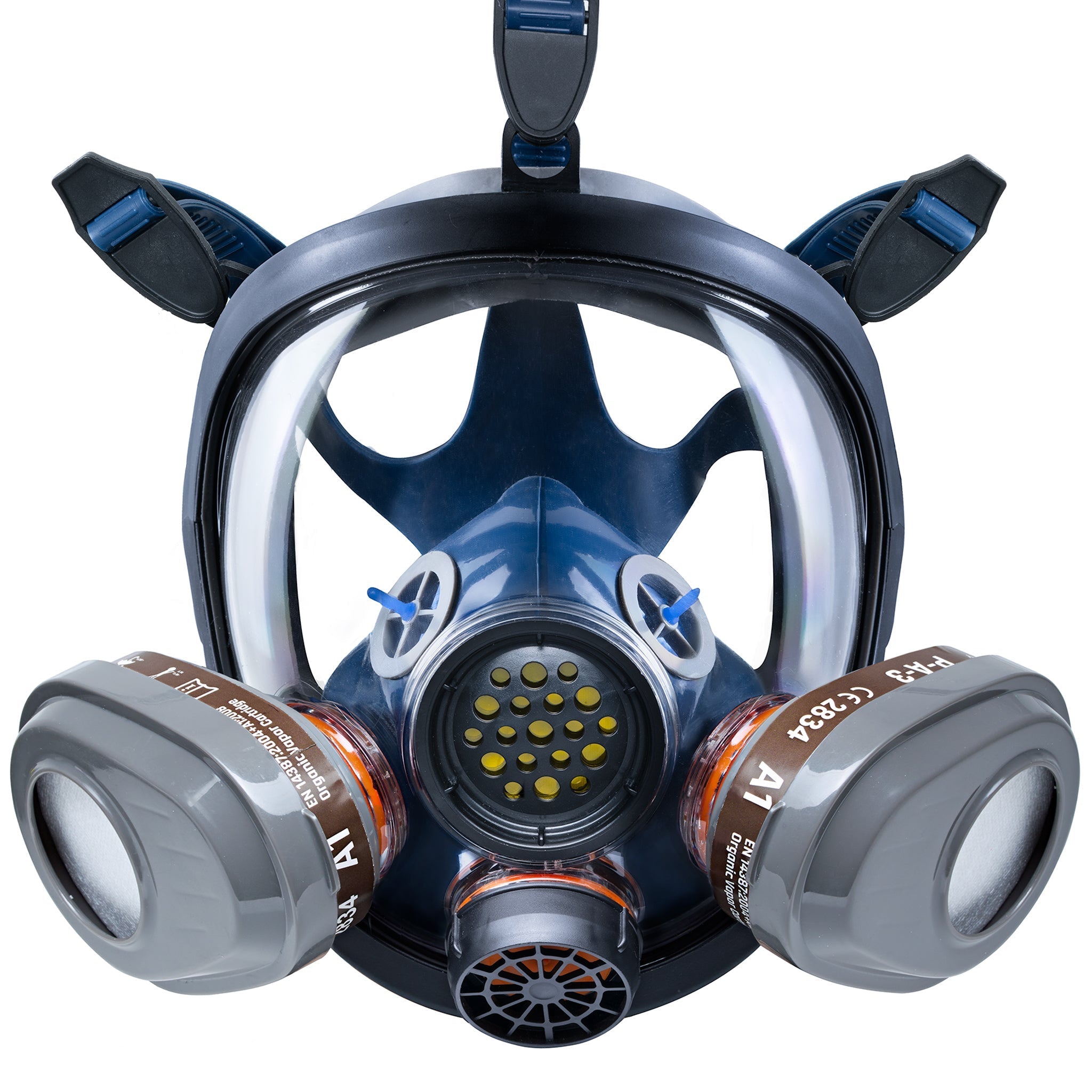PD - 101 Full - Face Industrial Air Purifying Respirator (APR) with A1 Organic Vapor (OV) with P2 Particulate Filter Canister - Parcil SafetyRespiratorsRespiratorsParcil Safety