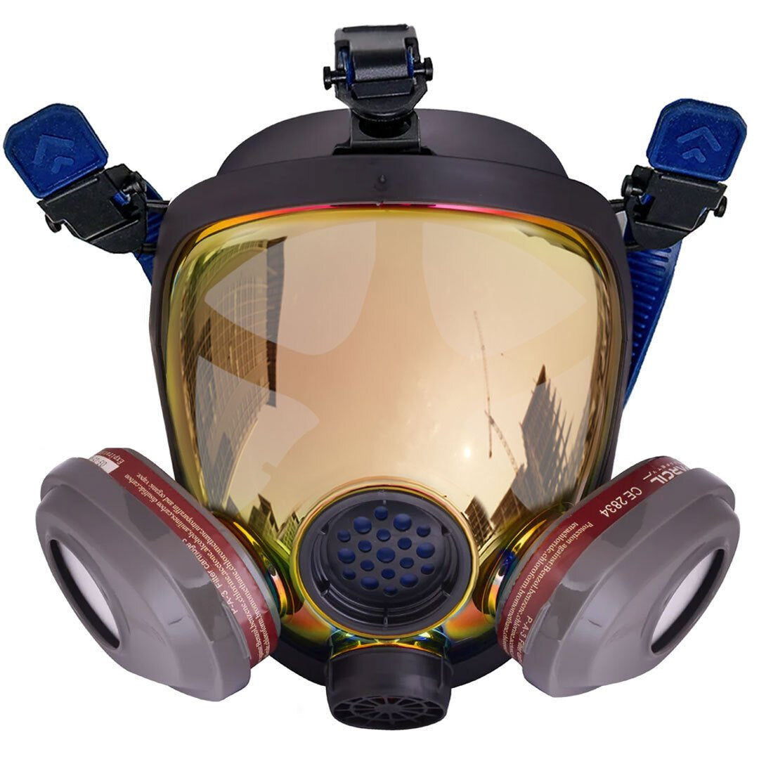 PD-101 Full-Face Industrial Air Purifying Respirator (APR) with Organic Vapor and Particulate Protection - Parcil SafetyRespiratorsRespiratorsParcil Safety