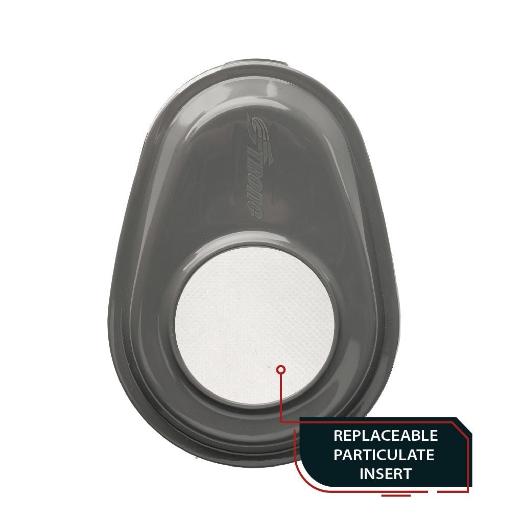 PD - 101 Smoke Black Tinted Full Face Respirator Gas Mask with A1 Organic Vapor (OV) with P2 Particulate Filter Canister - Parcil SafetyRespiratorsRespiratorsParcil Safety