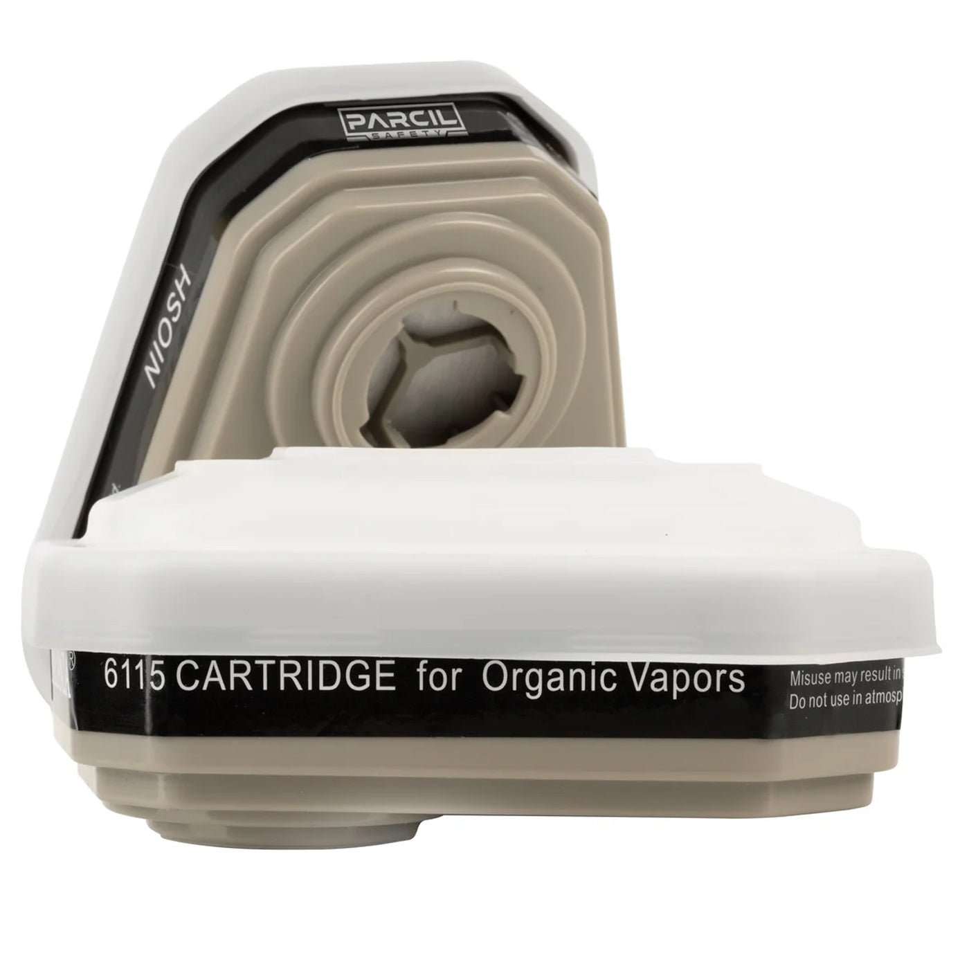 ProGuard OV/P95 Organic Vapor Bayonet Cartridge with Particulate P95 Filtration - NIOSH Approved - Parcil Safety Filters