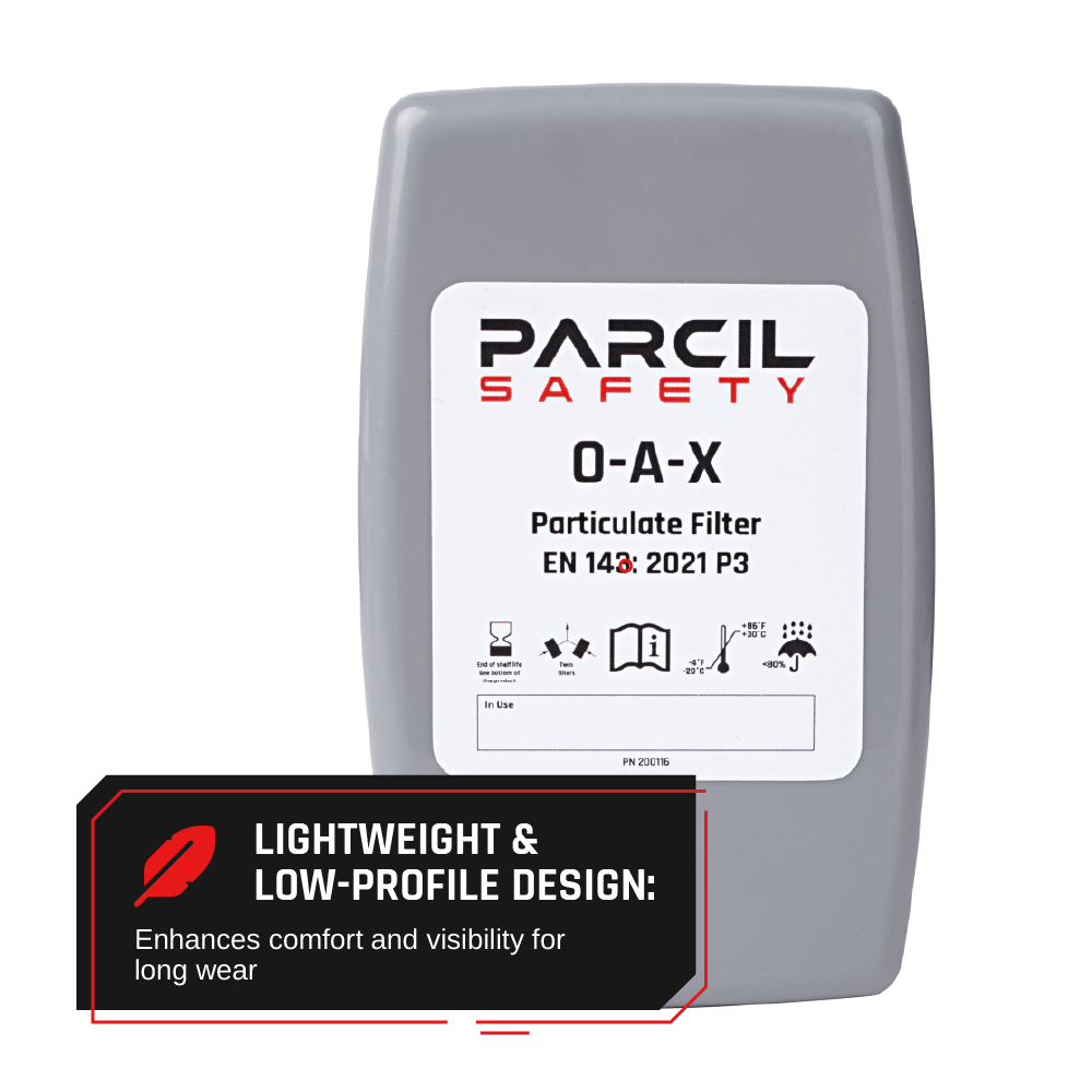 WF - 101 Pro Welding & Grinding Industrial Full - Face Respirator with Auto - Darkening Lens and O - A - X Cartridge - Parcil SafetyParcil Safety