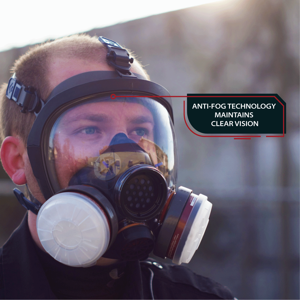 PD 100 Full Face Respirator Gas Mask With Organic Vapor P A 1 Filter pd-100-full-face-respirator-gas-mask-with-organic-vapor-p-a-1-filter