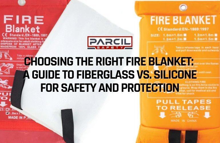 Choosing the Right Fire Blanket: A Guide to Fiberglass vs. Silicone for Safety and Protection - Parcil Safety