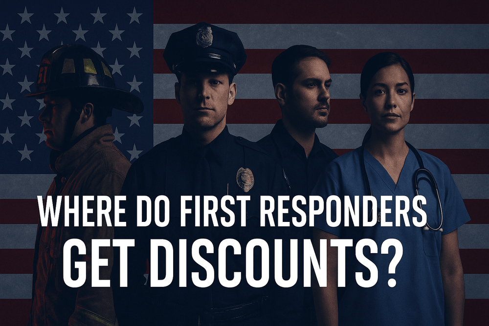Where Do First Responders Get Discounts? | Parcil Safety