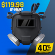 WF-100 Welding & Grinding Industrial Full-Face Respirator with O-A-X Cartridge Image