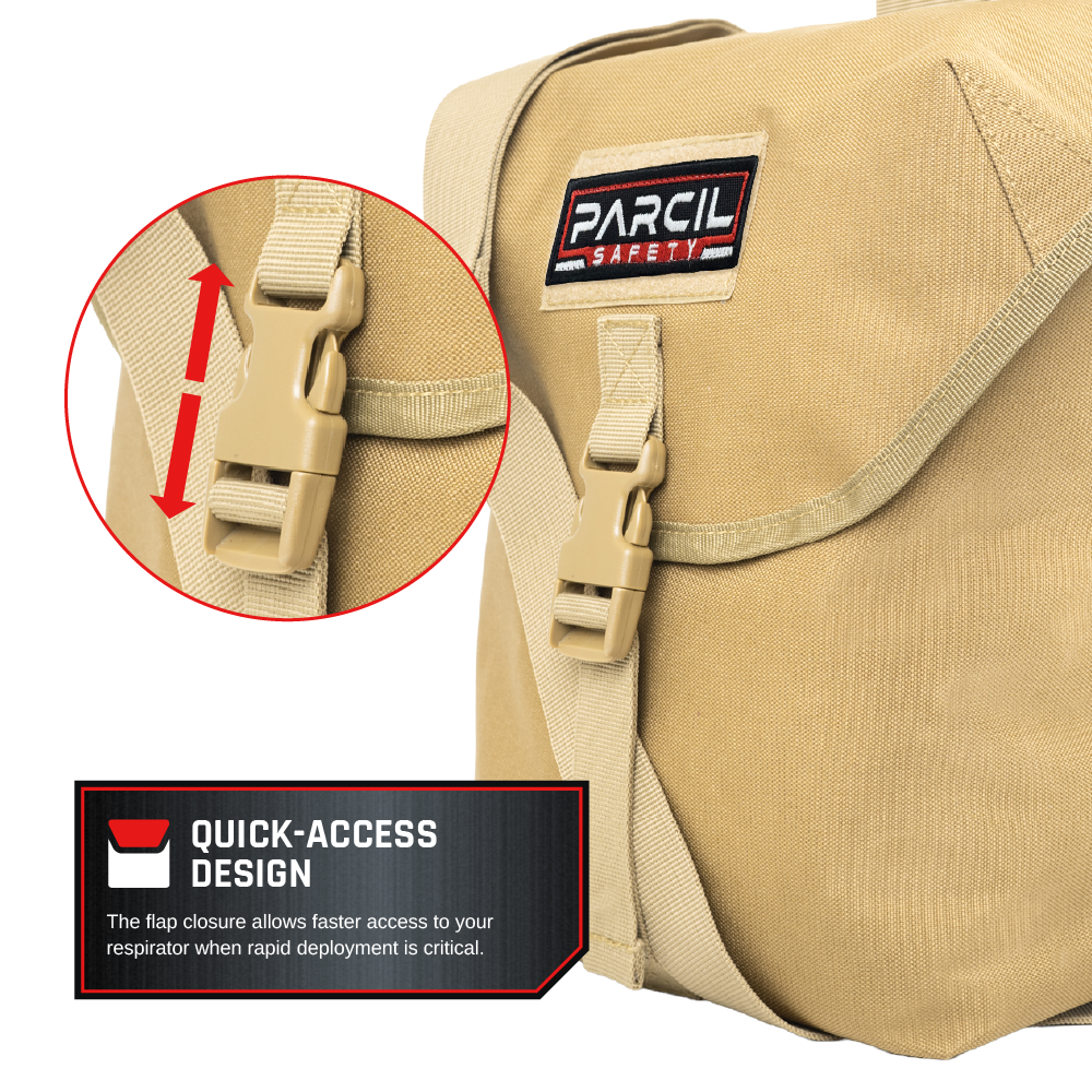 Tactical Carry Bag for Full-Face Gas Masks & Respirators