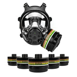 5 DefensePro N-B-1 Filter Canisters - FREE NB-100E Tactical Gas Mask!