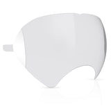 5-Pack Clear Peel-Off Lens Protectors for IRM-100 Full-Face Respirator