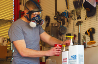 WF-100 Welding Industrial Full-Face Respirator with O-A-X Cartridge