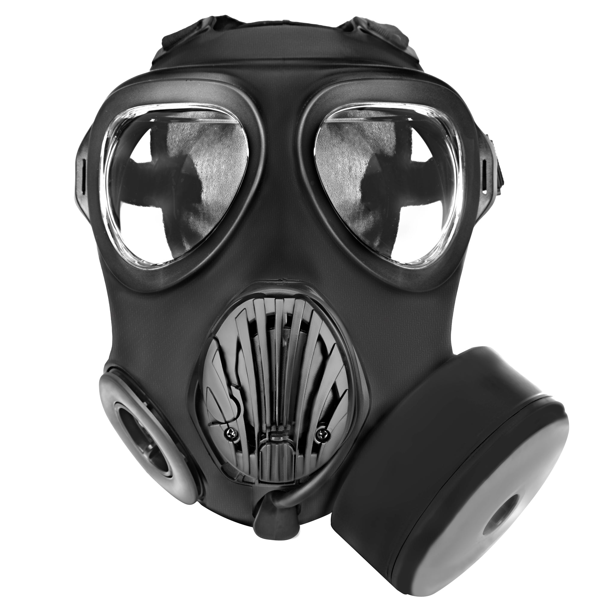 IIR-100 NATO CBRN Recon Military Tactical Gas Mask, Canteen and N-B-0 40mm NATO CBRN Defense Canister