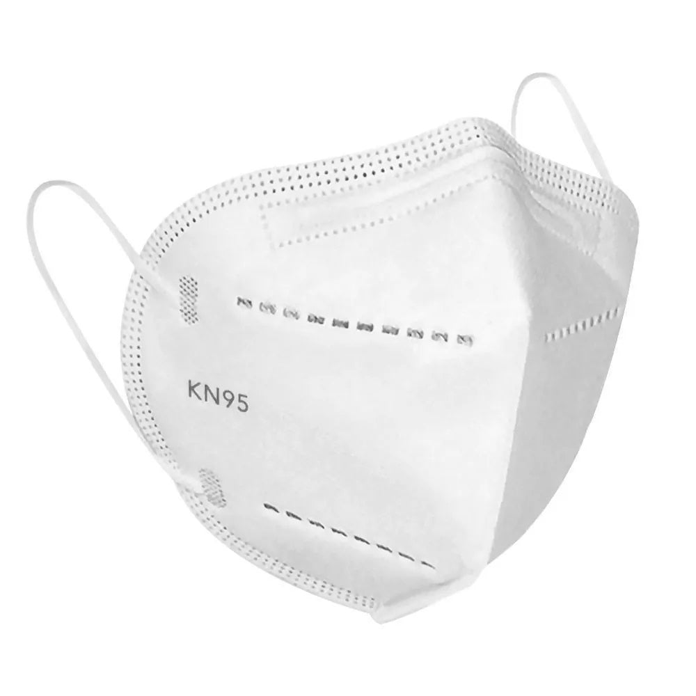 Protective KN95 Disposable Particulate Dust Mask (10-Pack) - Protects against Dust, Smoke, & Airborne Particles