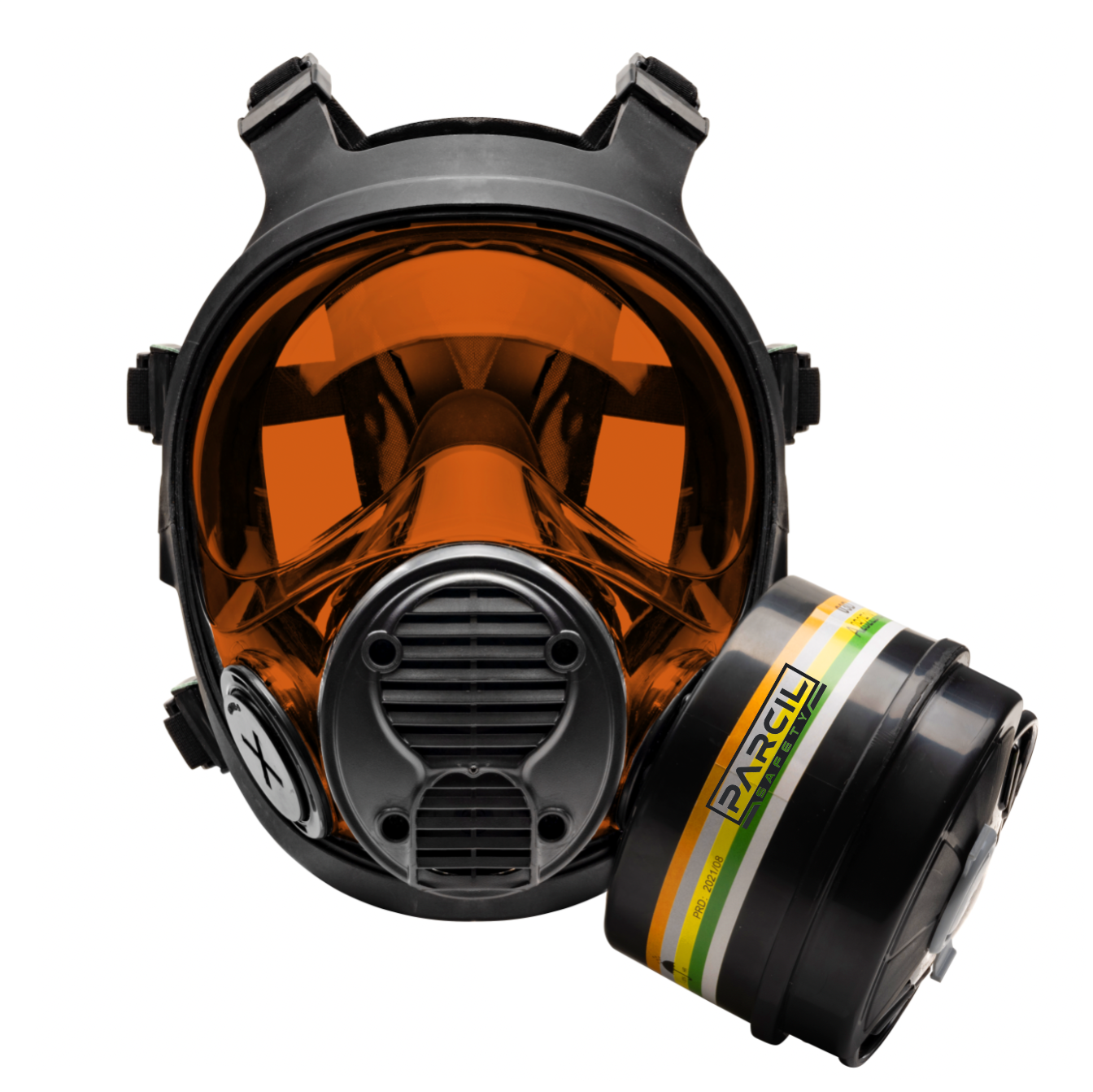 NB-100 Tactical Gas Mask - Full Face Respirator with 40mm Defense Filter