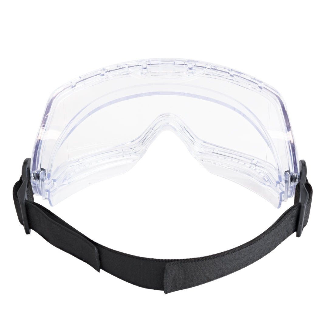 C - 10 Safety Goggles for use with T - 60 & T - 61 Half Face Respirators & Eye Glasses - back side