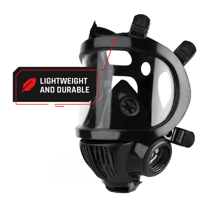 CS-100 Military Gas Mask with N-B-1 Defense Canister