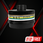 Defense N-B-1 40mm Canister A2B2E2K2P3 R  - Fits all 40mm Gas Masks Image