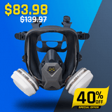 FFR-100 Bayonet Full-Face Respirator with DualGuard A2P3 R Cartridge Set