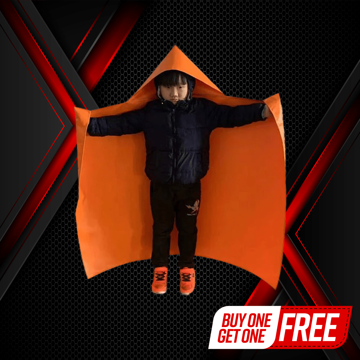 Infant & Child Fire Escape Cape - FEC - 90 Silicone Coated Fire Resistant Blanket - Parcil SafetyFire SafetyFire SafetyParcil Safety