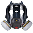 IRM-100 Industrial Full-Face Respirator with P-3-0 ABEK1P3 Combination Cartridge Set Image