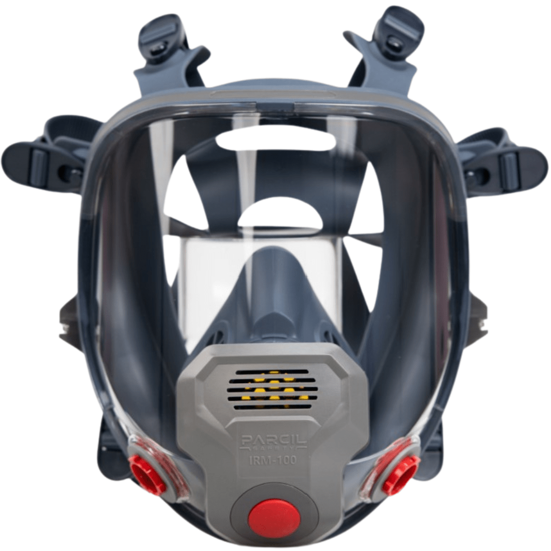 IRM - 100 Industrial Full - Face Respirator with P - 3 - 0 Combination Cartridge - Parcil SafetyParcil Safety