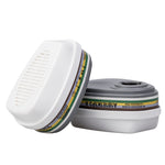 MaxPro P-3-O Filter Cartridge Bayonet ABEK1P3 Filter Set - 2 -Pack - Fits all Bayonet-Style Respirators Image