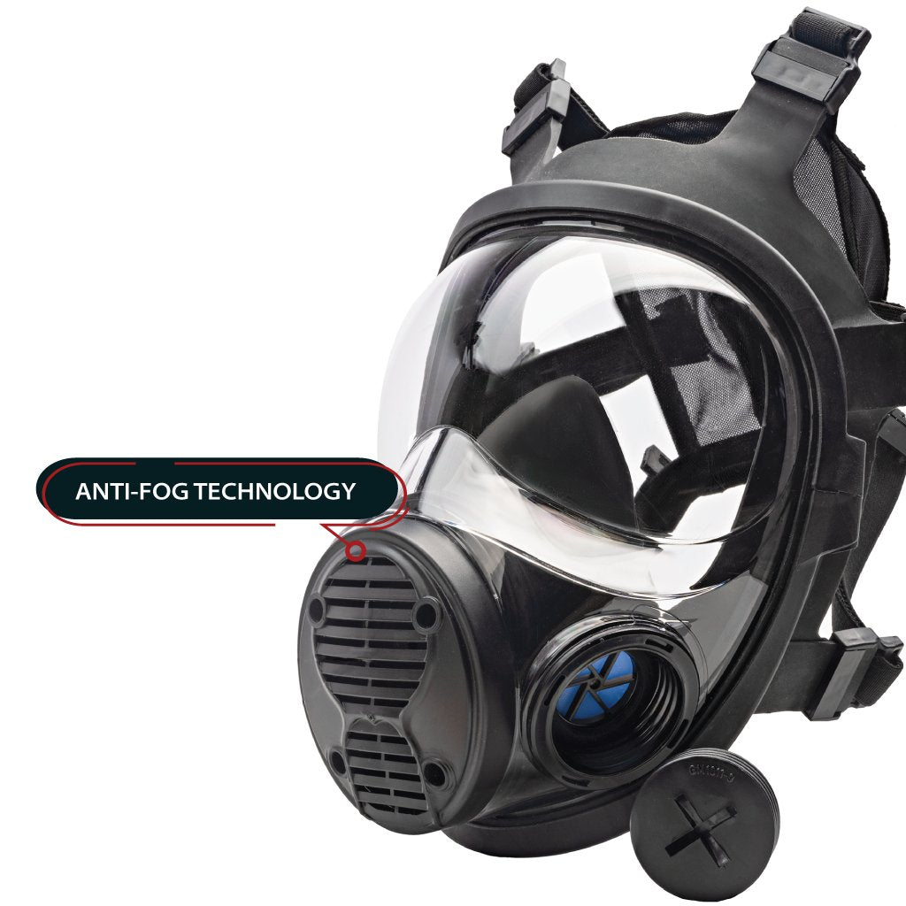 NB - 100 Tactical Gas Mask - Full Face Respirator with 40mm Defense Filter - Parcil SafetyGas MasksGas MasksParcil Safety