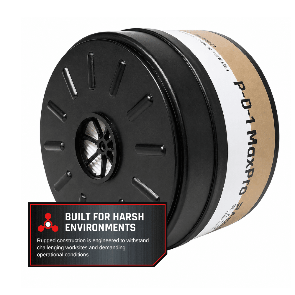 P-D-1 40MM A2P3 R Canister - Combination Organic Vapor and Particulate Filter - Parcil SafetyFiltersFiltersParcil Safety