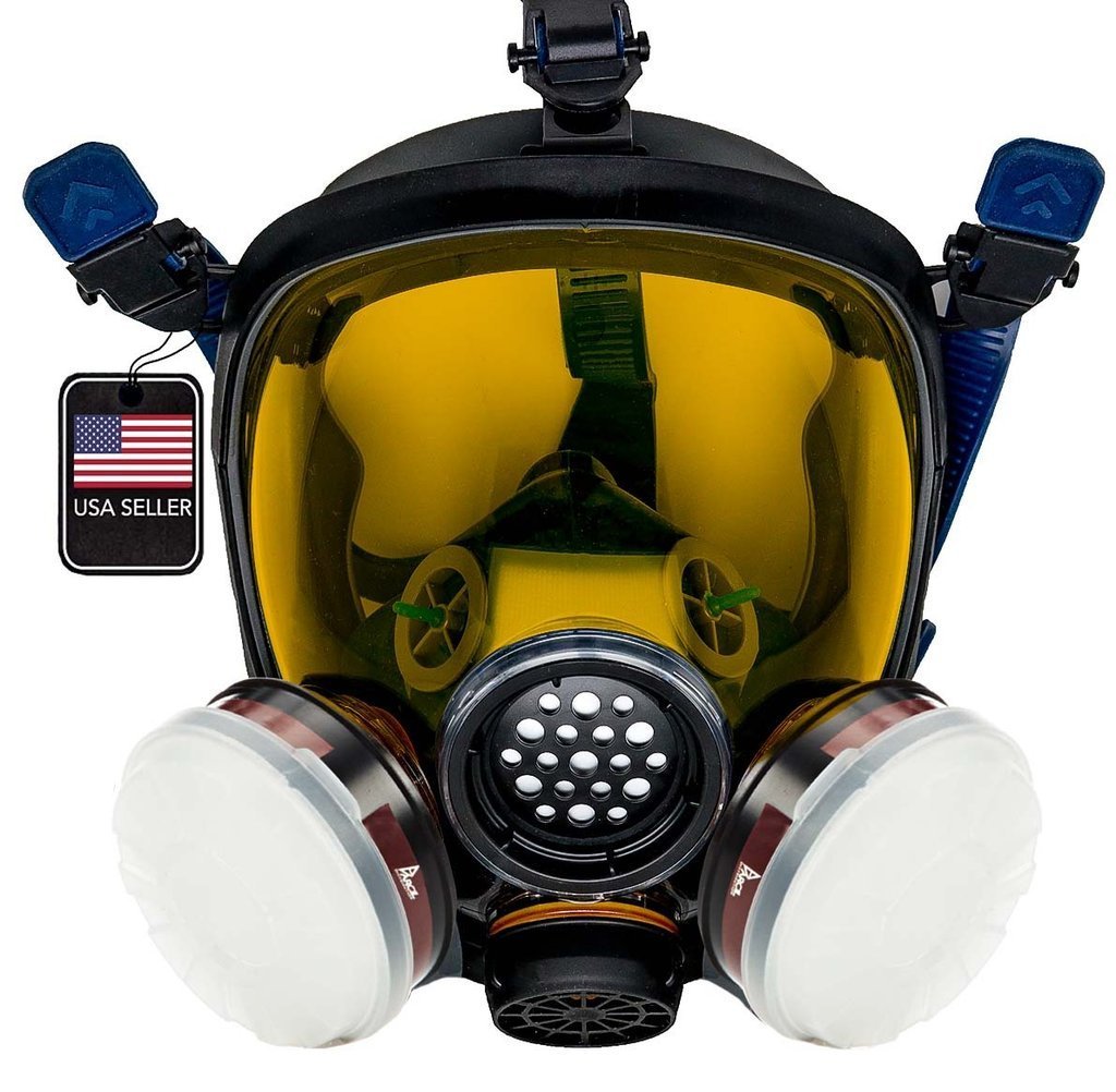 PD - 100 Full - Face Air Purifying Respirator (APR) with Organic Vapor and Particulate Protection - Parcil SafetyRespiratorsRespiratorsParcil Safety