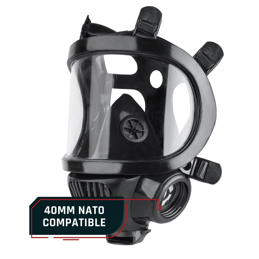 Pre - Sale CS - 100 Tactical Gas Mask with N - B - 1 Defense Canister - Parcil SafetyParcil Safety