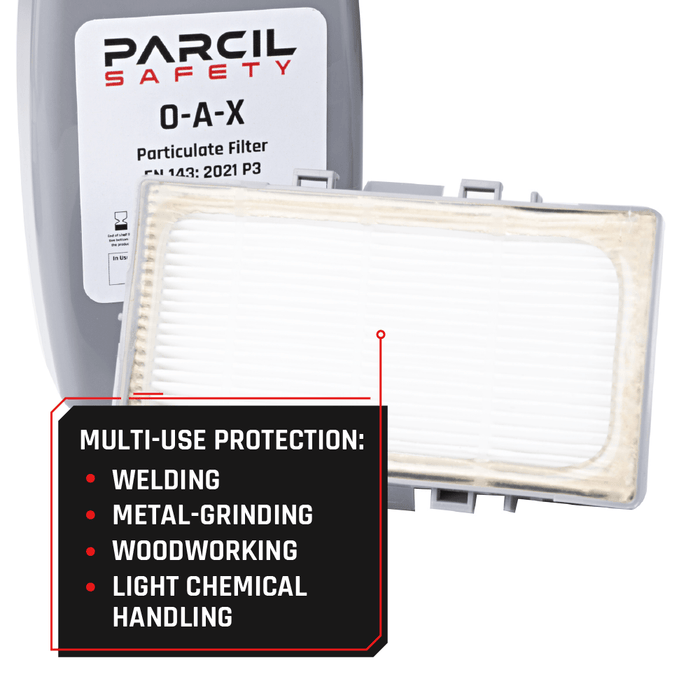 O-A-X Welding & Grinding Bayonet-Style Filter with P3 Particulate Prot