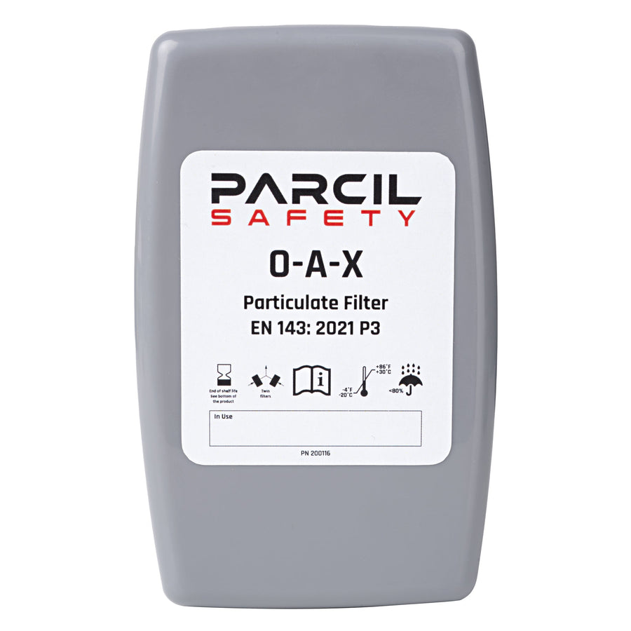 Pre - Sale O - A - X Bayonet - Style Filter | P3 Particulate Protection with Organic Vapor & Acid Gas Relief - Parcil SafetyParcil Safety