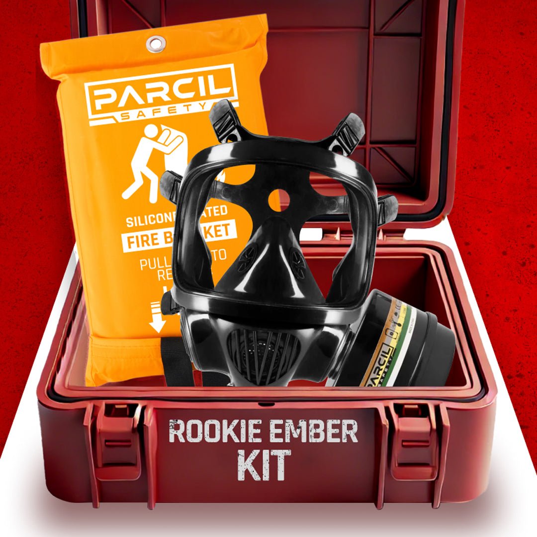 Rookie Ember Wildfire Kit – Essential Protection Bundle, Includes CS-1
