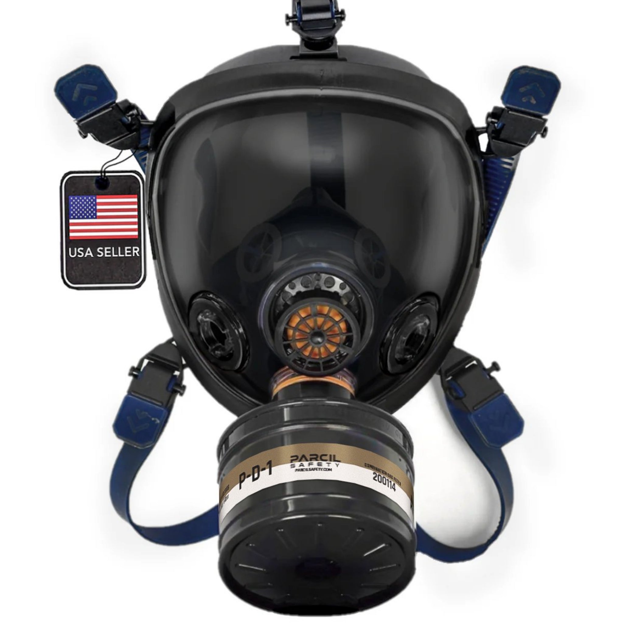 ST - 100X Full - Face Survival Gas Mask with Organic Vapor and Particulate Protection - Parcil SafetyGas MasksGas MasksParcil Safety