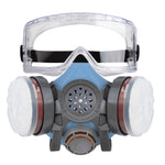 T-60 Half Face Respirator Gas Mask & C-10 Goggles with Organic Vapor and Particulate Filtration Image