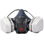 T-61 Half-Face Respirator with A2P3 R DualGuard Combination Cartridge Image