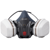 T-61 Half-Face Respirator with A2P3 R DualGuard Combination Cartridge