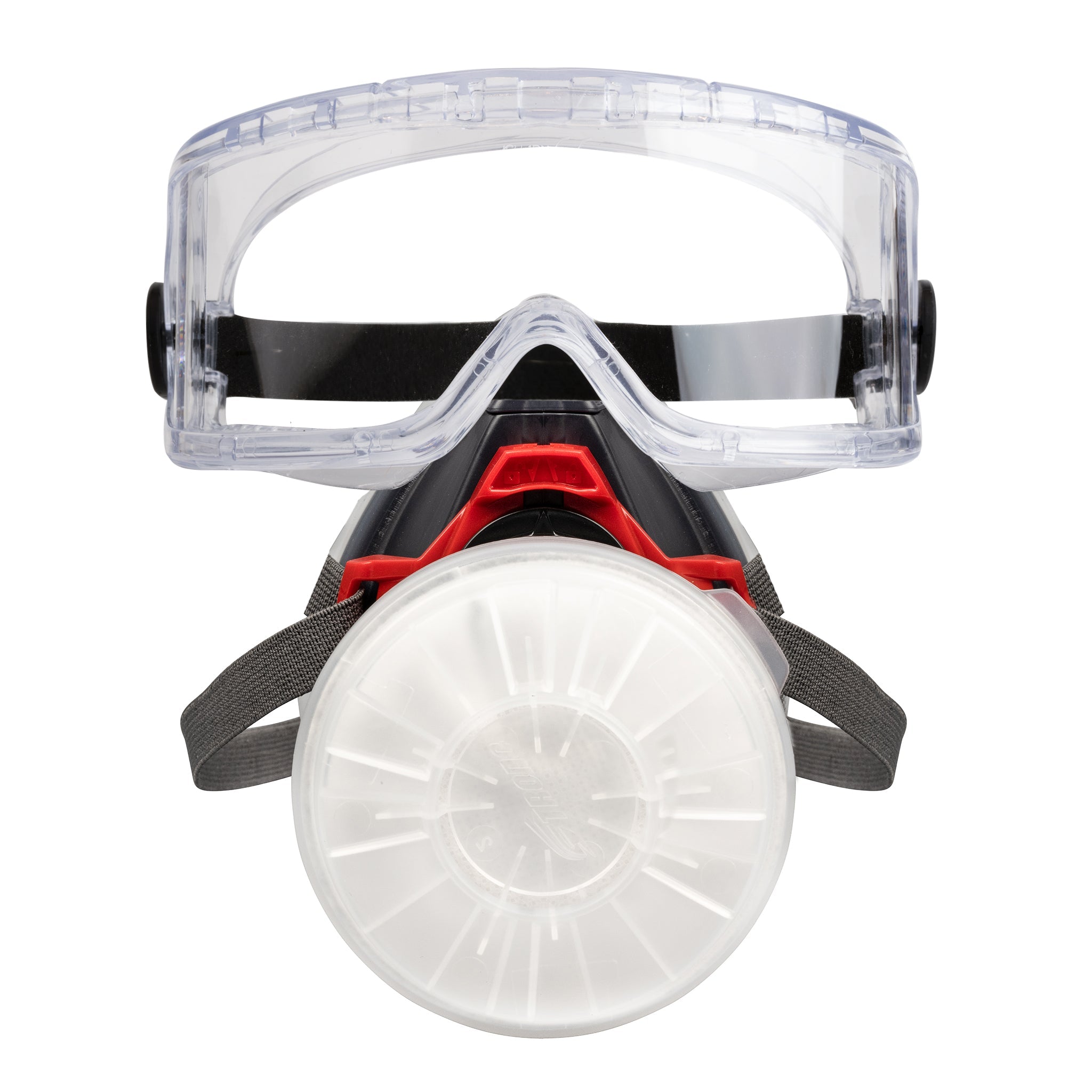 T-90 Half Face Respirator & C-10 Goggles - Organic Vapor Filter Gas Mask - Quick Release Headband & Easy Snap on Filter - Parcil Safety