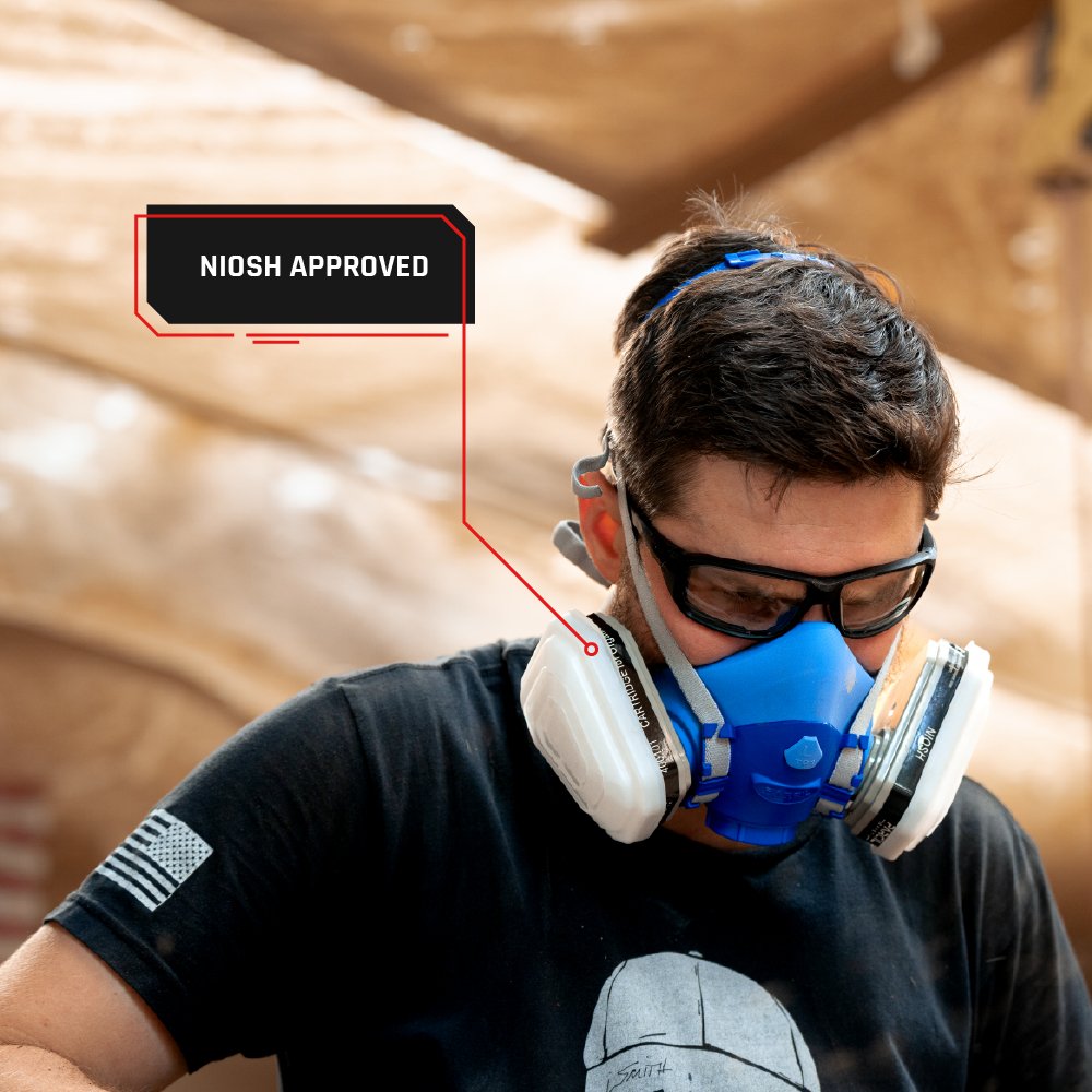 UltraSeal Half - Face Respirator NIOSH - Approved T - 71/T - 81 