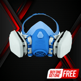 UltraSeal Half-Face Respirator with ProGuard OV/P95 Organic Vapor Bayonet Cartridge NIOSH-Approved T-71/T-81