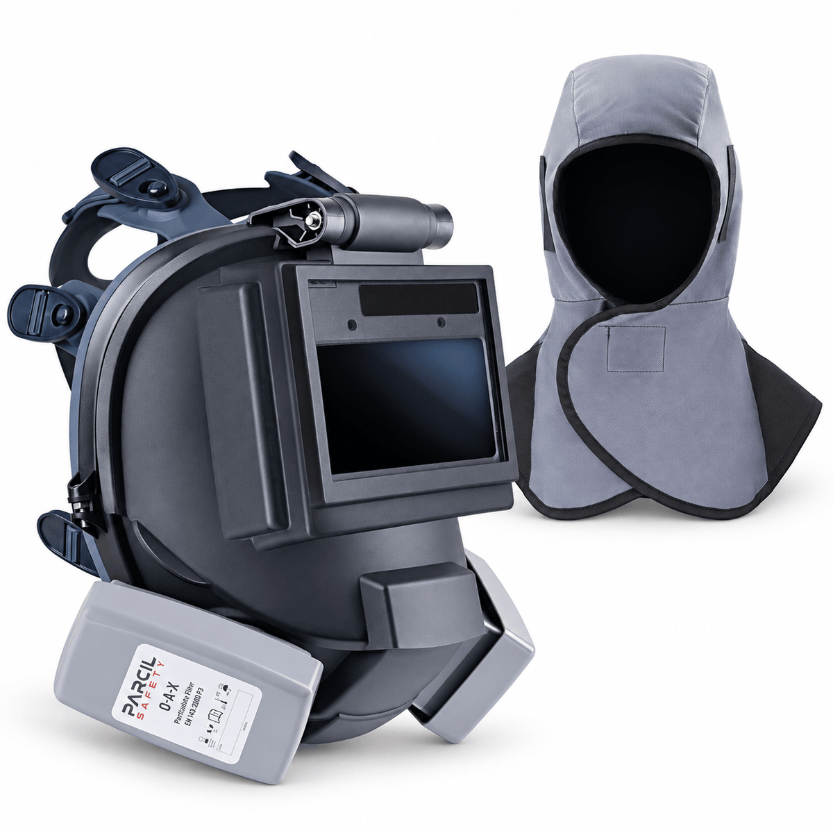 WF-101 Pro Auto-Darkening Welding & Grinding Full-Face Respirator with O-A-X Cartridge - Parcil SafetyParcil Safety