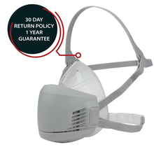 Load image into Gallery viewer, AG-100 Half Face Respirator Mask with Particulate Filtration