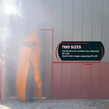 Load image into Gallery viewer, FEC-90 Small Fire Escape Cloak - Silicone Coated Fire Resistant Blanket