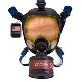 ST-100X Burnt Bronze Mirrored - Full Face Respirator Gas Mask with Organic Vapor and Particulate Filtration